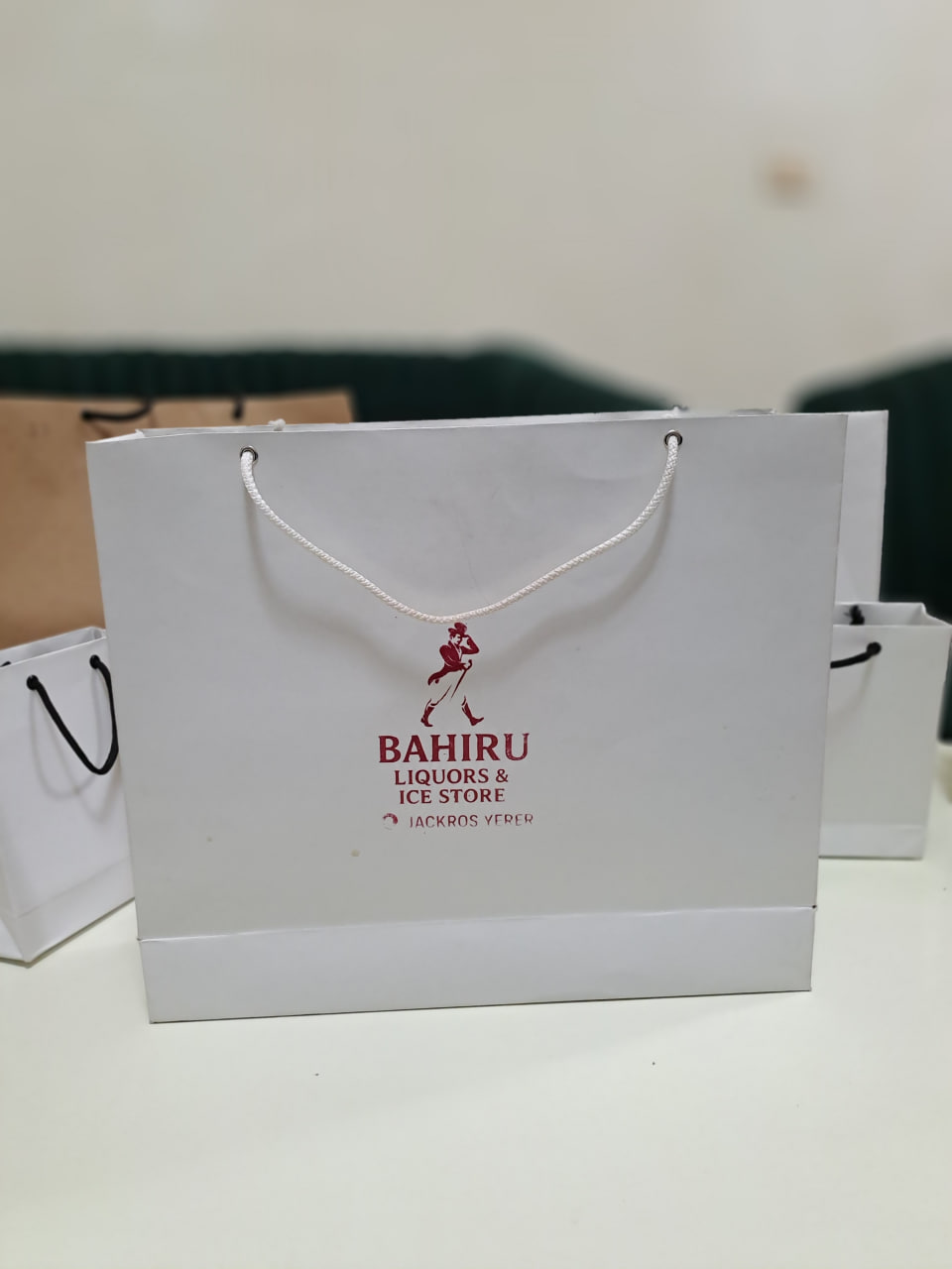 Custom Print Shopping Bag